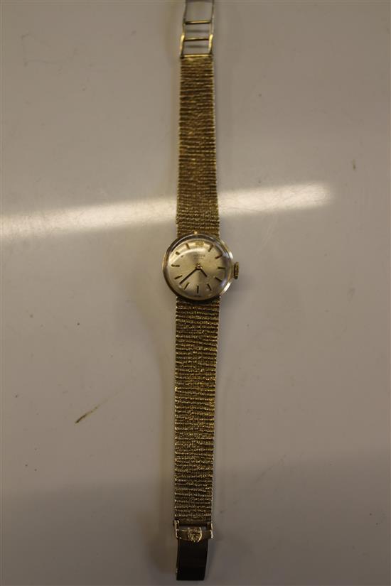 Ladys 9ct gold Tudor watch